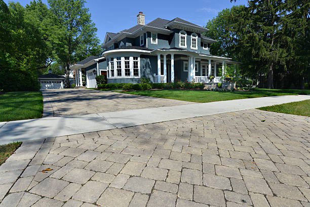 Permeable Paver Driveway in Hooper, NE